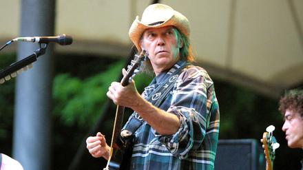 Neil young auf der Bühne (Archivbild)