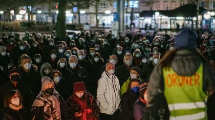Deutschland an der Belastungsgrenze: Gedenken an Corona-Tote in Wolfsburg.