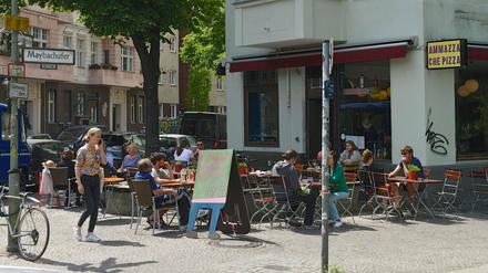 Der Reuterkiez am nordöstlichen Zipfel Neuköllns ist für Tourist:innen ein beliebtes Ziel. Anwohnende klagen über damit verbundenen Krach und Müll. 