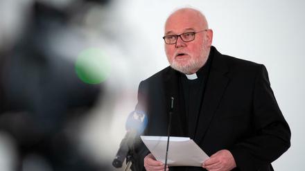 Nur ein kurzes Statement: Kardinal Marx in der vergangenen Woche.