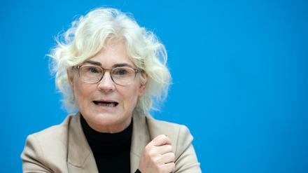 Bundesverteidigungsministerin Christine Lambrecht (SPD)