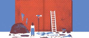 „The Wall“: Ein Bild aus dem Beitrag von Doris Freigofas.