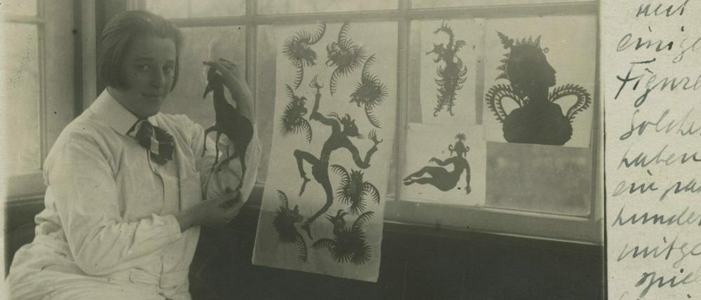 Lotte Reiniger begeisterte das Publikum mit Figuren aus ihrem Trickfilm „Die Abenteuer des Prinzen Achmed“.