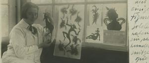 Lotte Reiniger begeisterte das Publikum mit Figuren aus ihrem Trickfilm „Die Abenteuer des Prinzen Achmed“.