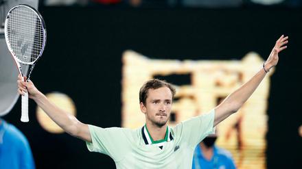 Daniil Medwedew kämpfte bis zum letzten Punkt und triumphierte letztendlich.