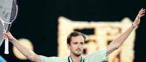 Daniil Medwedew kämpfte bis zum letzten Punkt und triumphierte letztendlich.