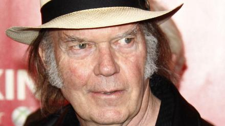 Der kanadisch-amerikanische Musiker Neil Young.