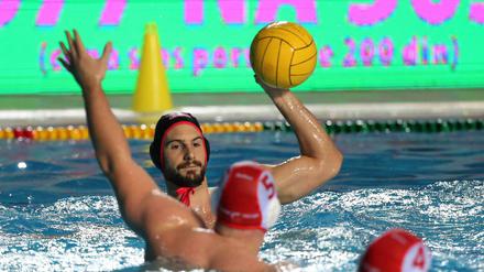 Marin Restovic braucht mit Spandau 04 einen Sieg gegen Budapest.