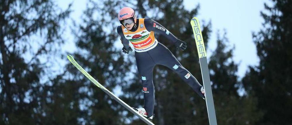 Karl Geiger gewann zuletzt in Titisee-Neustadt.