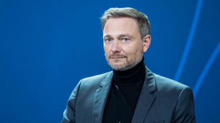 Christian Lindner, Bundesfinanzminister, Mitte Januar in Berlin
