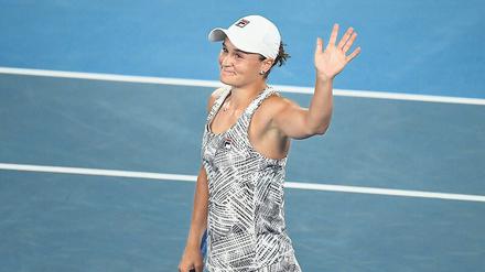 Geliebt und geschätzt. Dürften die Spielerinnen ihre Nummer eins selbst wählen, würden sie sich sehr wahrscheinlich für Ashleigh Barty entscheiden. 
