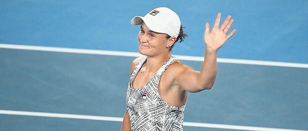 Geliebt und geschätzt. Dürften die Spielerinnen ihre Nummer eins selbst wählen, würden sie sich sehr wahrscheinlich für Ashleigh Barty entscheiden.