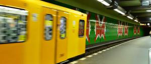 Vier Tage lang ausgespart: der U-Bahnhof Mierendorffplatz.