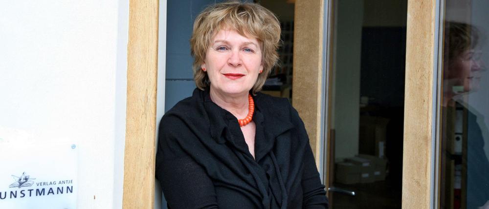 Antje Kunstmann in ihrem Münchner Büro.