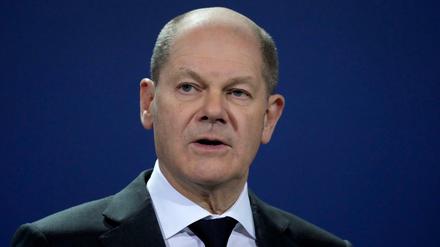 Bundeskanzler Olaf Scholz (SPD)