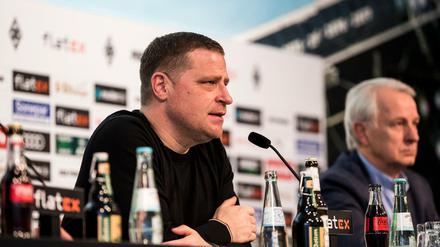 Max Eberl äußerte sich am Freitag in einer Pressekonferenz zu seinem Rücktritt.