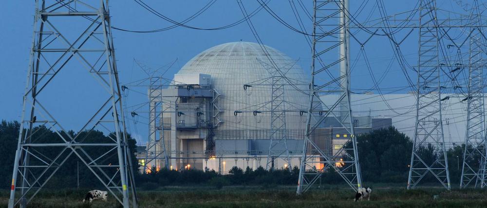 Atomkraftwerk Unterweser in Kleinensiel bei Esenshamm (Archivbild von 20210)