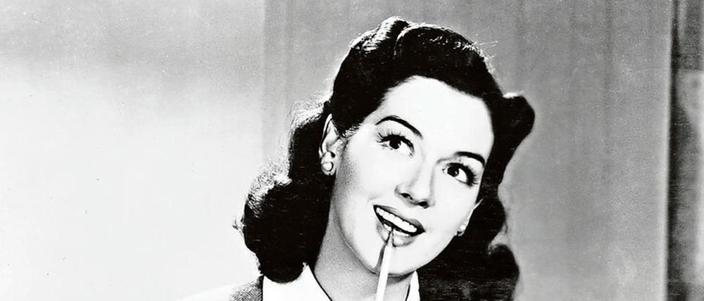 Rosalind Russell als Reporterin in „Hired Wife“ (1940). 