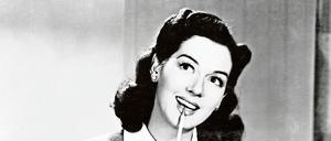 Rosalind Russell als Reporterin in „Hired Wife“ (1940). 