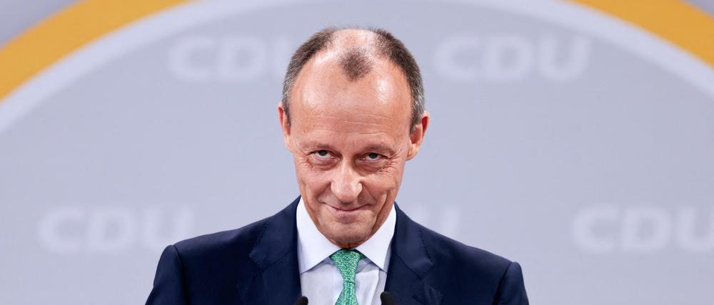 Friedrich Merz, der künftige CDU-Vorsitzende.