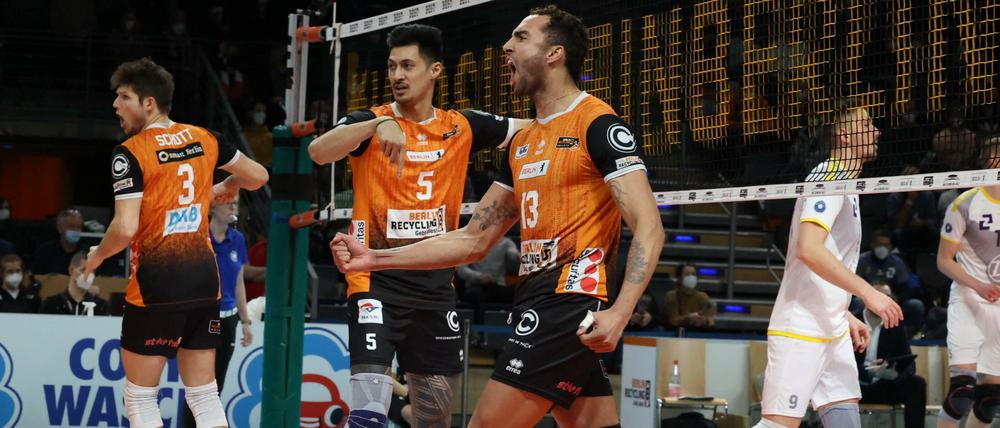 Die Volleys haben allen Grund zum Jubeln.