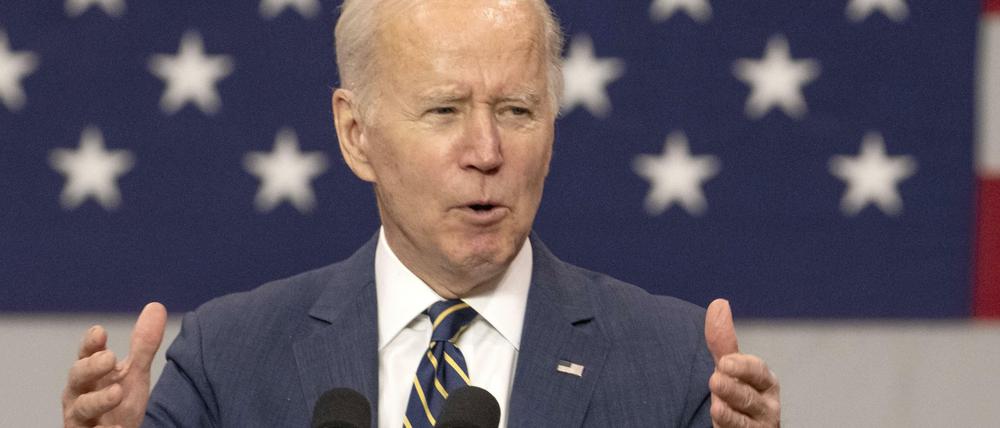 US-Präsident Joe Biden ringt gelegentlich mit den Worten. Und zieht damit den Spott seiner Kritiker auf sich.