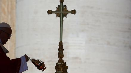 Papst Franziskus im Vatikan.