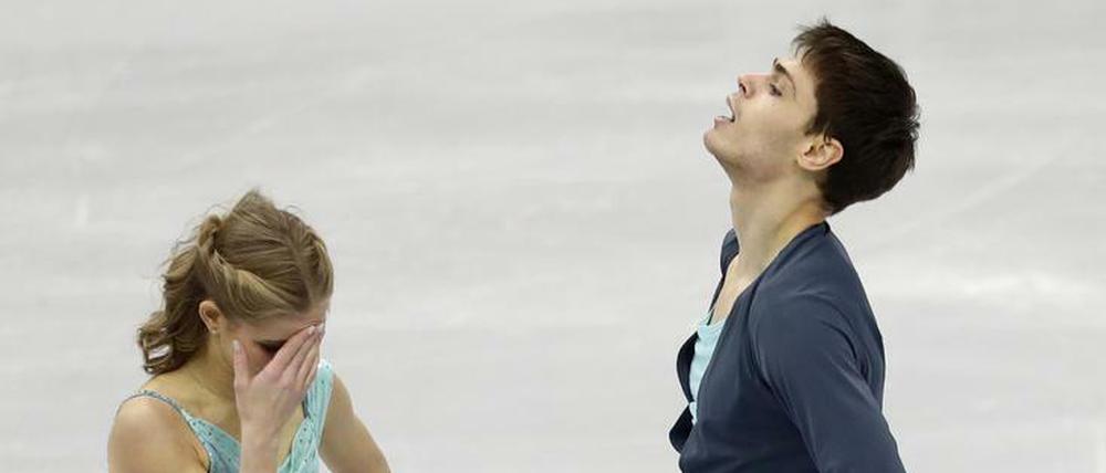 Olympischer Traum geplatzt? Noch ist es ein bisschen Zeit für Minerva Hase und Nolan Seegert.