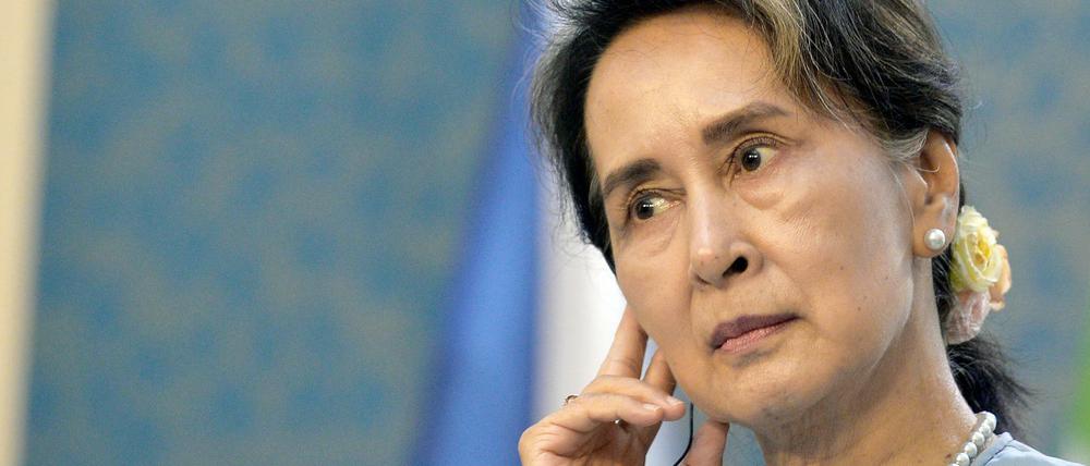 Aung San Suu Kyi im Jahr 2019