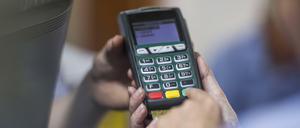 Ist das die Zukunft? Spenden mit dem Kartenlesegerät