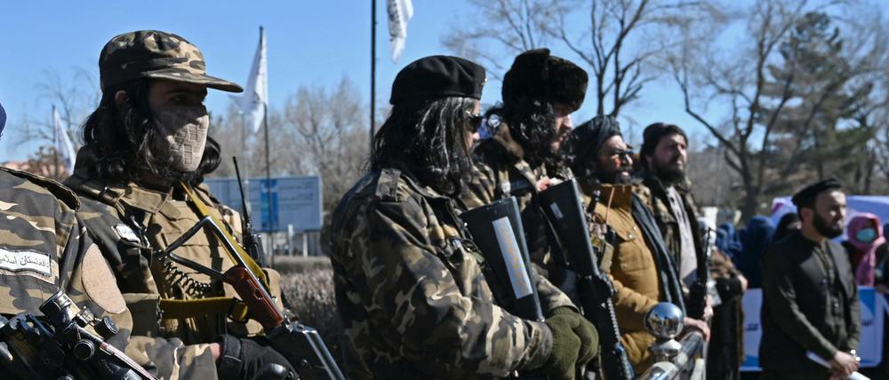 Taliban-Kämpfer.