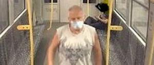 Der gesuchte Tatverdächtige aus der U7.