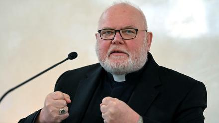 Kardinal Reinhard Marx, Erzbischof von München und Freising, bei einer Pressekonferenz Ende Januar.