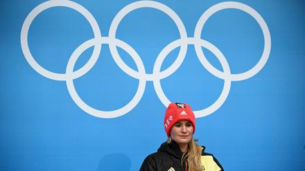 Rennrodlerin Natalie Geisenberger sagt: „Man muss vorsichtig sein, wann, wo und was man sagt“