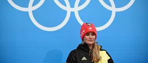 Rennrodlerin Natalie Geisenberger sagt: „Man muss vorsichtig sein, wann, wo und was man sagt“