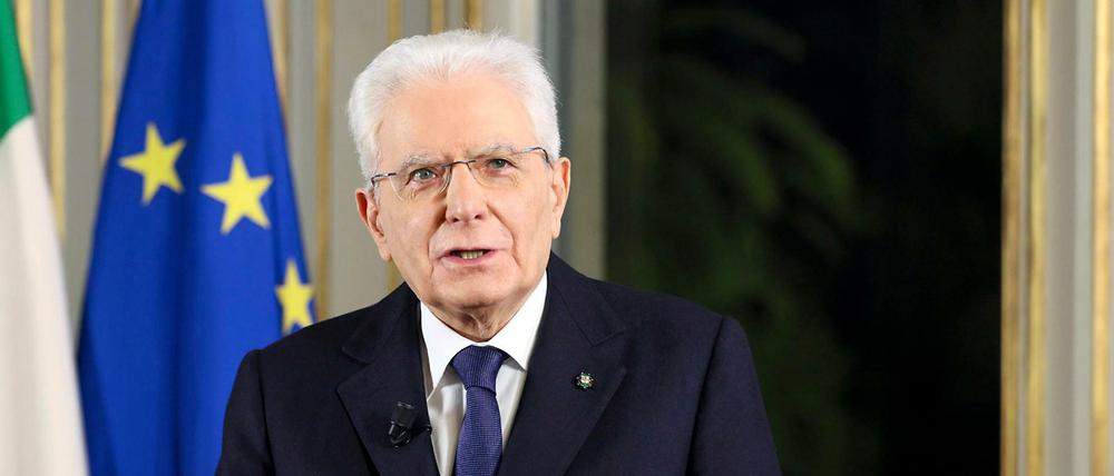 Sergio Mattarella bleibt italienischer Staatspräsident.