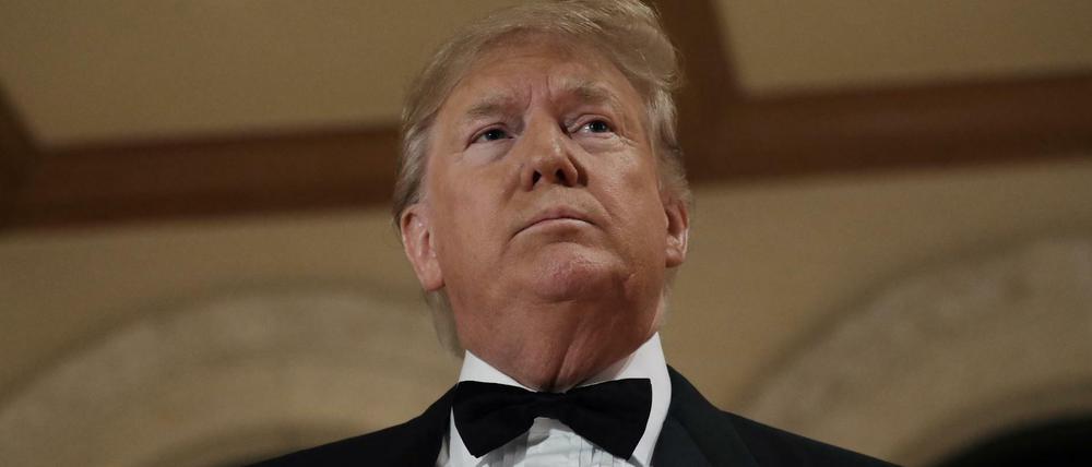 Donald Trump beim Silvesterempfang in Mar-a-Lago (Archivbild vom 3. Januar 2020)