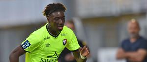 Kélian Nsona, hier noch für Caen am Ball. 