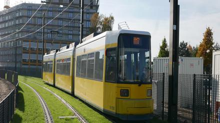 In dieser Kurve quietscht es in Adlershof.
