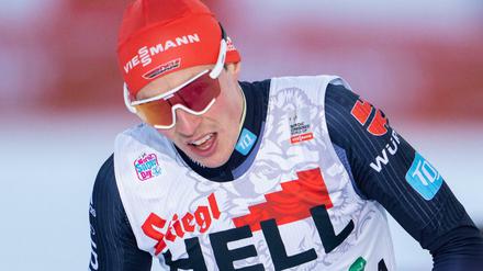 Eric Frenzel wird das erste Einzel auf der Normalschanze am Mittwoch definitiv verpassen.