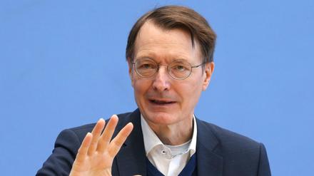Bundesgesundheitsminister Karl Lauterbach (SPD)