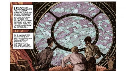 Eine Szene aus Gary Giannis Adaption von „20.000 Meilen unter dem Meer“.