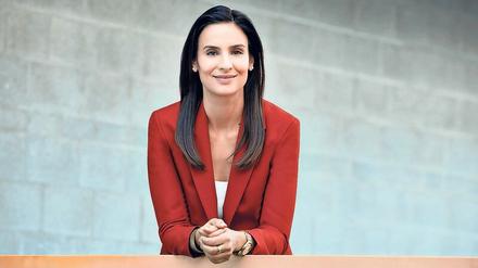 Moderatorin Maja Weber.