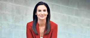 Moderatorin Maja Weber.