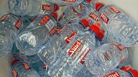 Flachen der Marke Vittel sind in Deutschland schon im Sommer nicht mehr erhältlich.