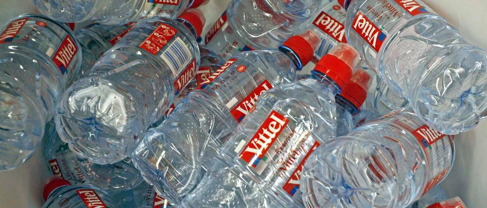Flachen der Marke Vittel sind in Deutschland schon im Sommer nicht mehr erhältlich.