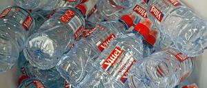 Flachen der Marke Vittel sind in Deutschland schon im Sommer nicht mehr erhältlich.