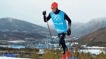 Einzelkämpfer. Janosch Brugger ist der einzige deutsche Starter beim Langlauf-Sprint. Die Disziplin gehört zu den Problemfällen des Deutschen Ski-Verbandes. 