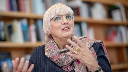 Claudia Roth (Bündnis 90/Die Grünen), Staatsministerin für Kultur und Medien. 