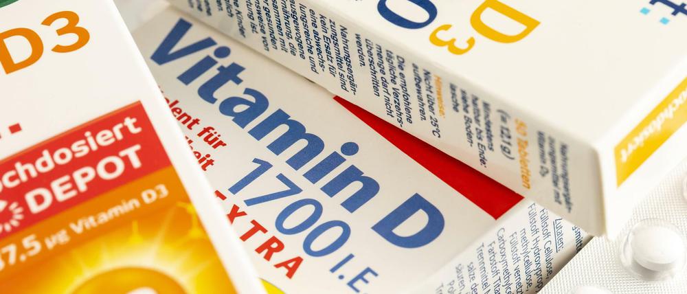 Vitamin-D aus der Packungen
